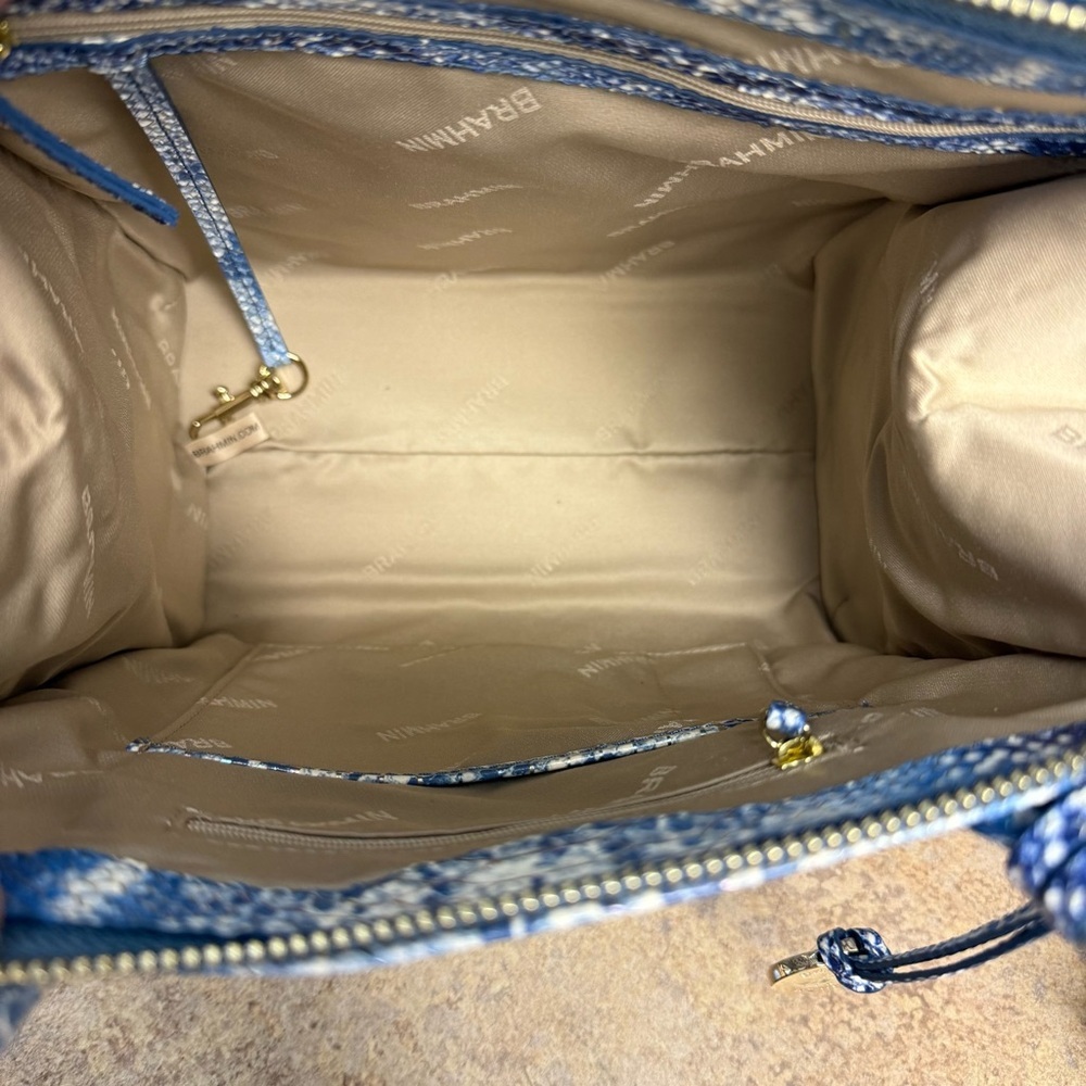 NWT Brahmin Small Caroline Joyful Oceangrove purse - Picture 7 of 7